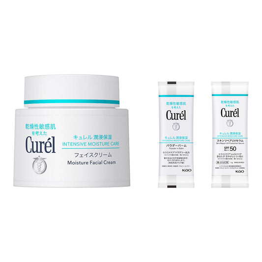 curel Moisture Facial Cream 70g Set, 70g