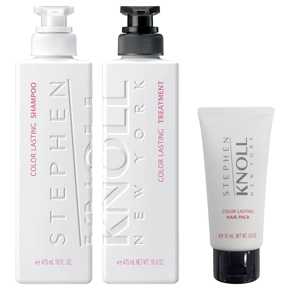 STEPHEN KNOLL Color Lasting Shampoo + Color Lasting Treatment Trial Set, 475ml