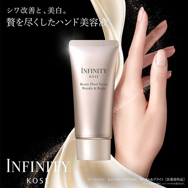 INFINITY Beauty Hand Serum Wrinkle & Bright + Morning Renew EX Trial Set, 55g