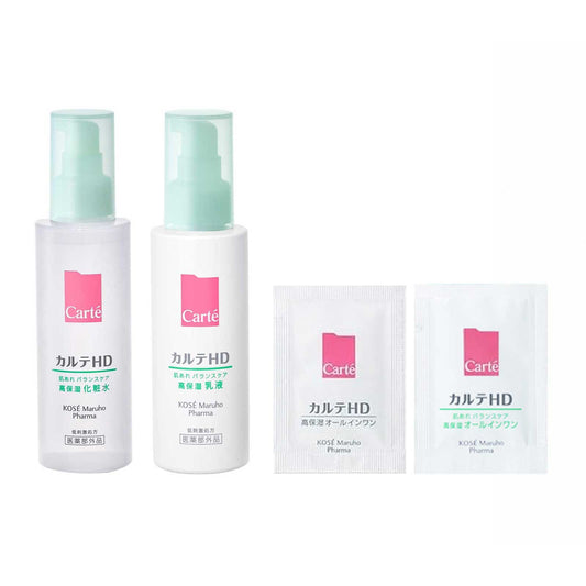 Carte Carte HD Balance Care Lotion + Carte HD Balance Care Emulsion Trial Set, 150ml