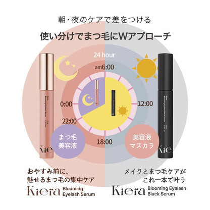 Kiera Blooming Eyelash Black Serum (Black), 10ml