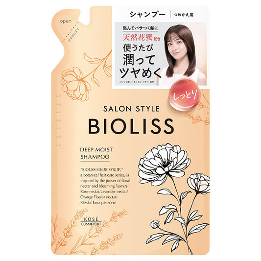 SS Biolis Fleur Syrup Shampoo Refill Deep Moist Blissful Bouquet, 330ml