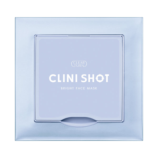 CLEAR TURN Clinishot White Pearl Mask (30 Sheets)