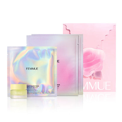 FEMMUE Aurora Glow Kit, 32g×2, 32ml×1, 15g