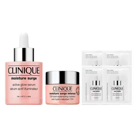 CLINIQUE Moisture Surge Glow Skincare Set, 30ml