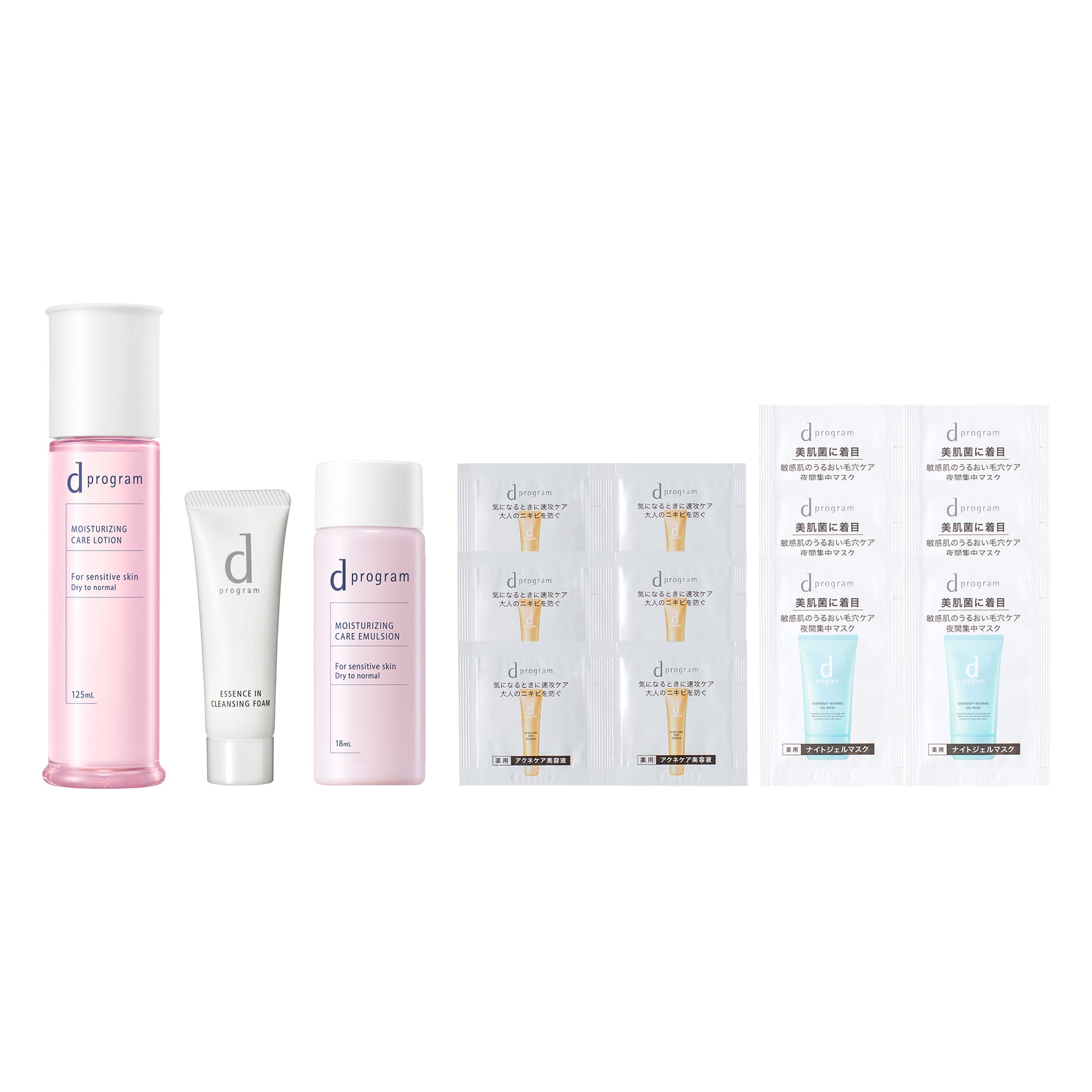 d program Moist Care Lotion EX Limited Set, 125ml