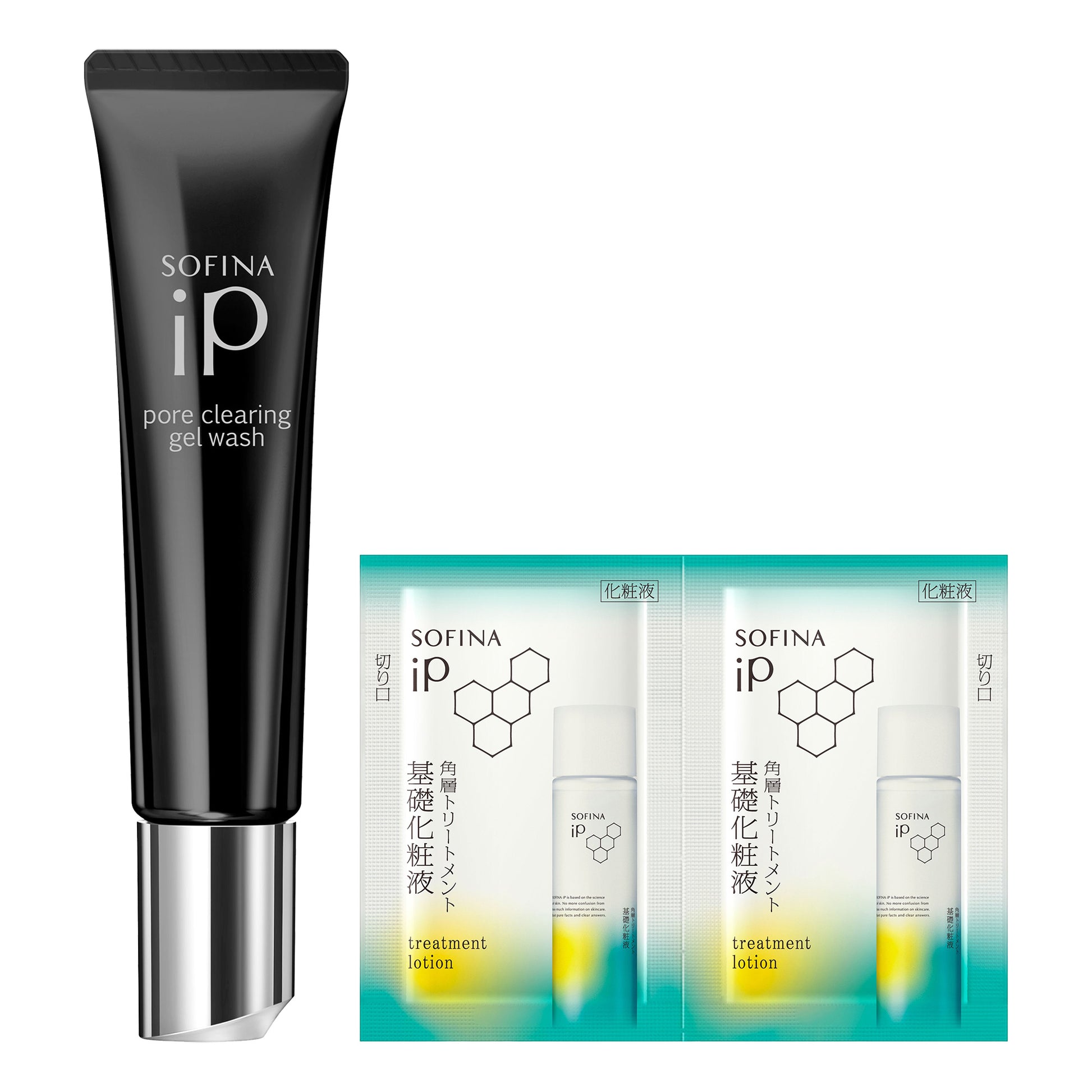 SOFINA iP Pore Clearing Gel Wash Set, 30g