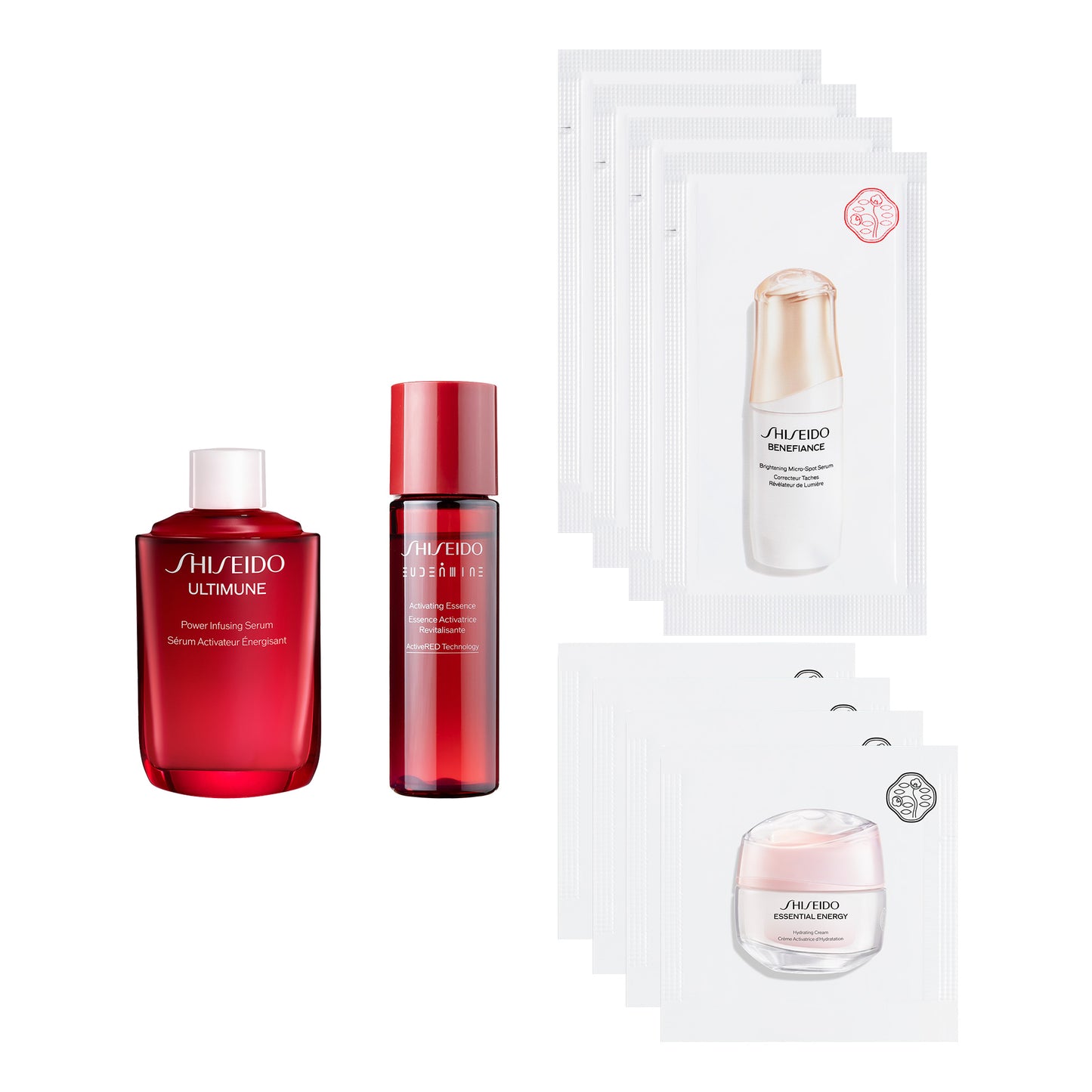 SHISEIDO Ultimune Powerizing Concentrate 50ml Refill Limited Set (Green Floral)