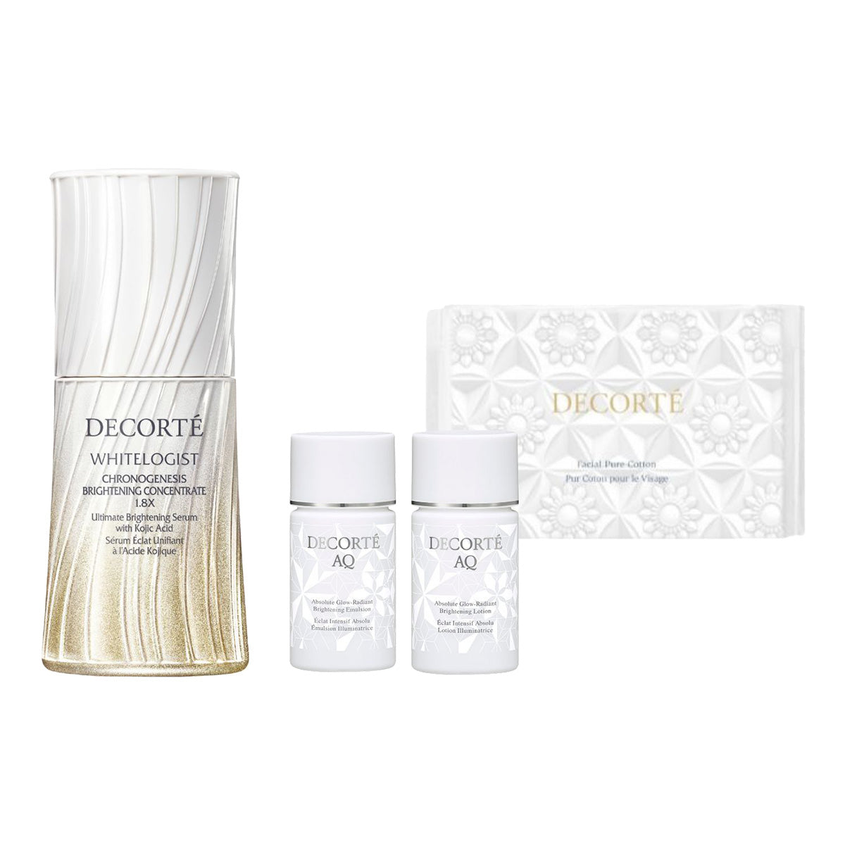 COSME DECORTE Whitelogist Chronogenesis Brightening Concentrate 1.8X Kit, 30ml