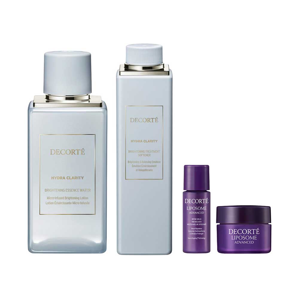 COSME DECORTE Hydra Clarity Medicated Brightening Essence Water + Treatment Softener Kit (Refill)