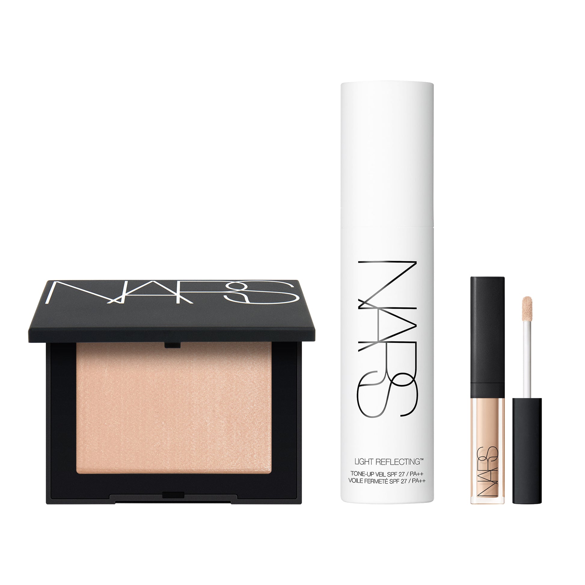 NARS Setting Powder FOG & Tone-Up Veil Kit with Concealer (05555 FOG)