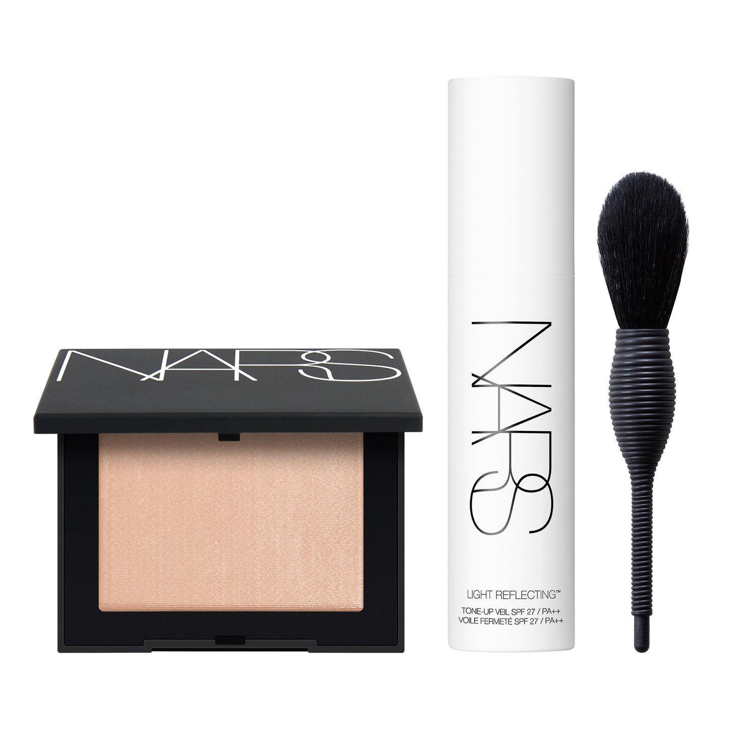 NARS Setting Powder FOG & Tone-Up Veil Kit with Brush (05555 FOG)