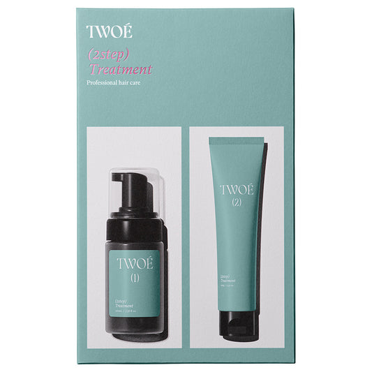 TWOE 2-Step Treatment Home Salon Set 2 Items, 100ml, 100g