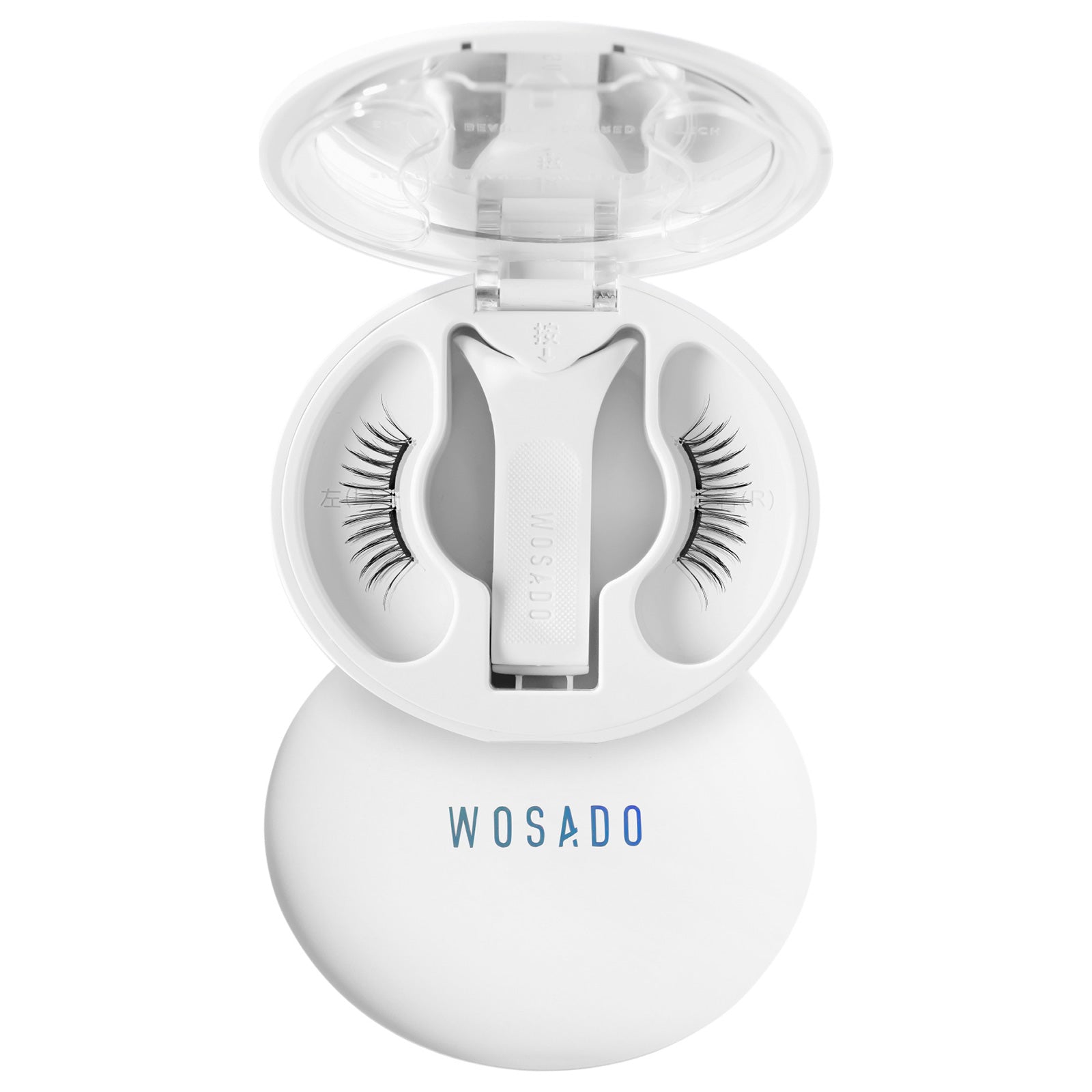 WOSADO Soft Magnetic False Eyelashes, Suiko Black, 1 Set