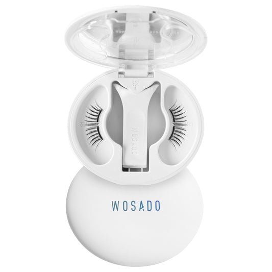 WOSADO Soft Magnetic False Eyelashes, Suiko Black, 1 Set