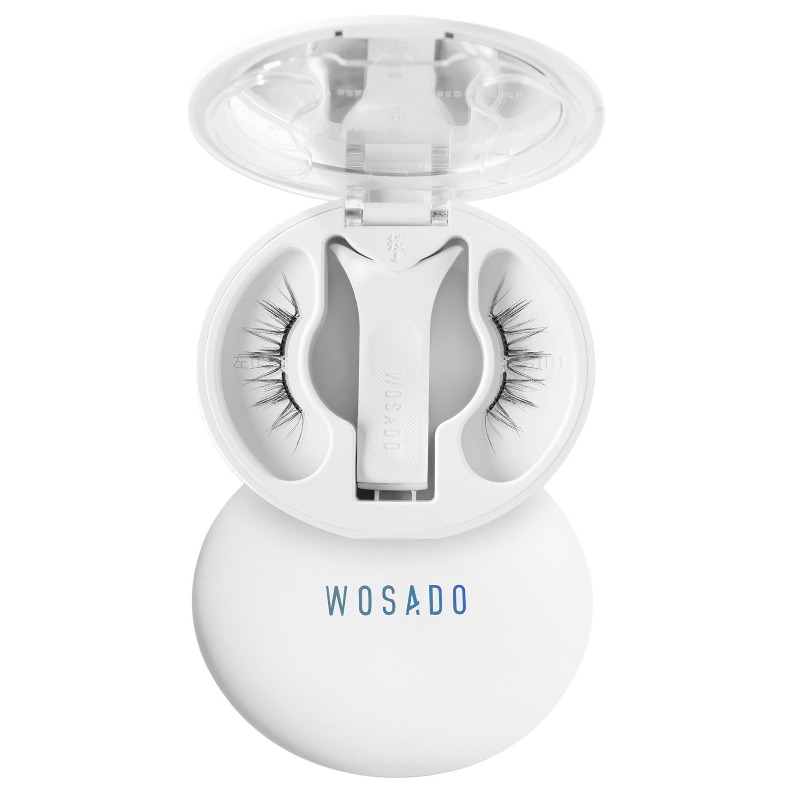 WOSADO Soft Magnetic False Eyelashes, Cookie Black, 1 Set
