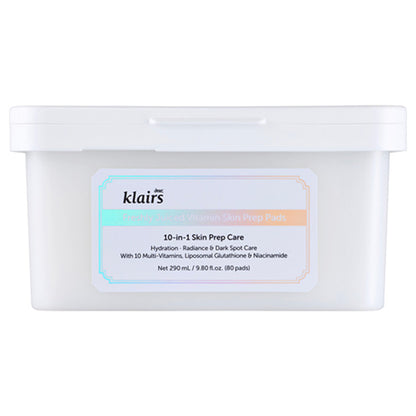 klairs Vita Glu 10 Mask (80 Pads), 290ml