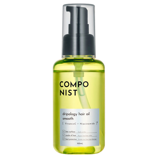 COMPONIST Dripology Hair Oil Smooth (Bergamot & Linen), 100ml
