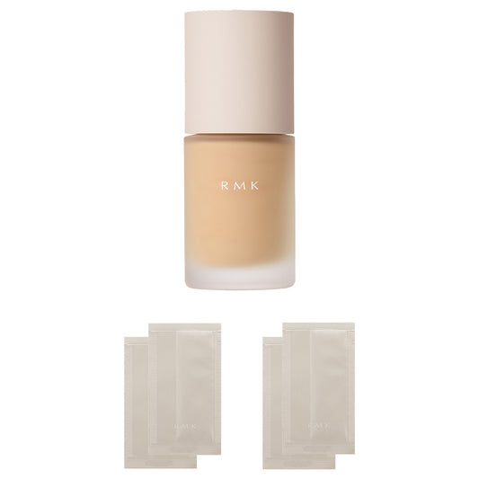 RMK Liquid Foundation Flawless Coverage Plus Starter Set, 30ml