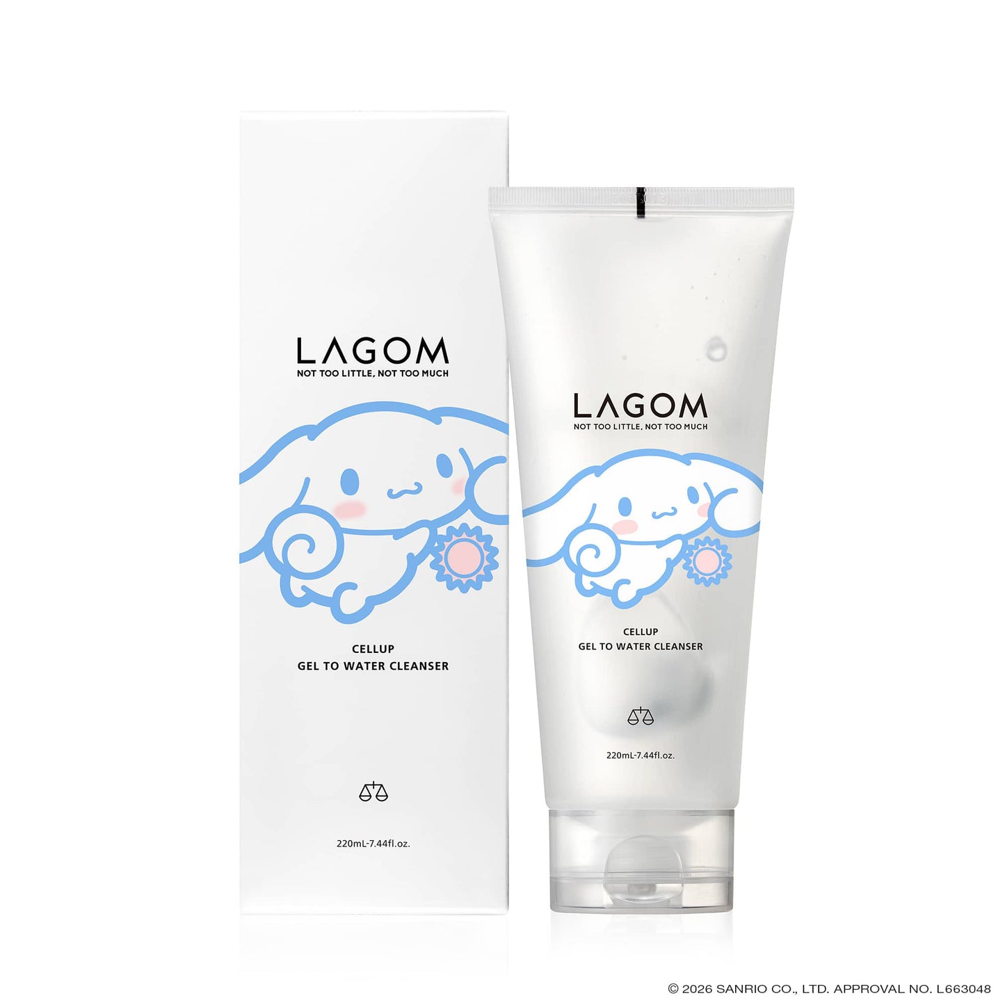 LAGOM Gel to Water Cleanser Cinnamoroll, 220ml