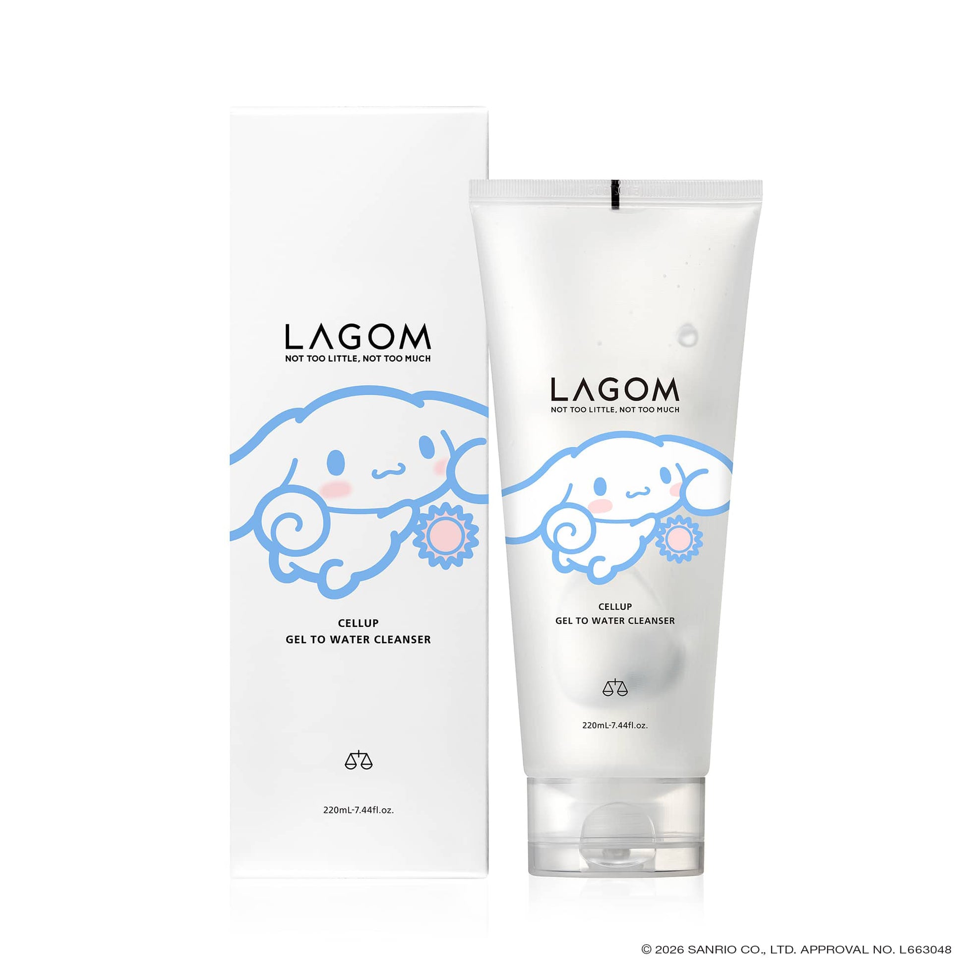 LAGOM Gel to Water Cleanser Cinnamoroll, 220ml
