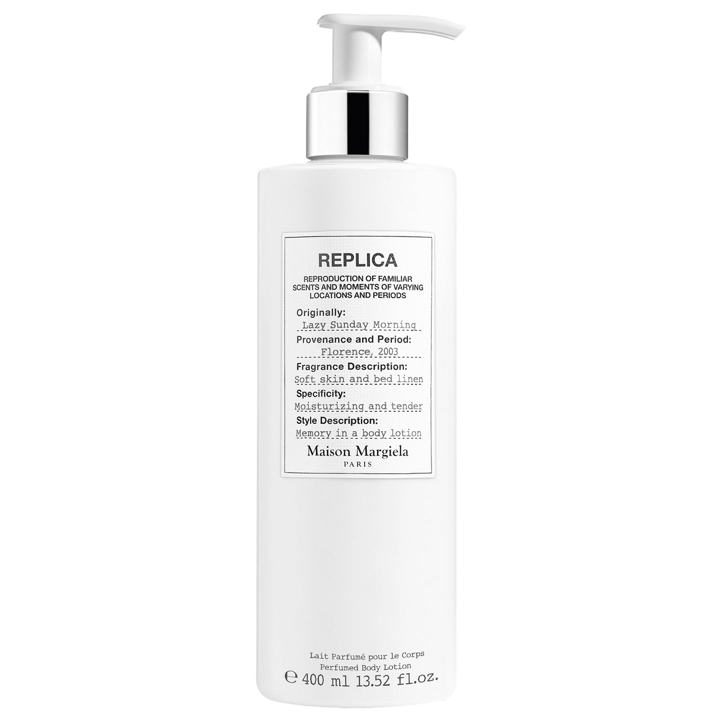 Maison Margiela Fragrances Replica Body Lotion Lazy Sunday Morning (Floral Musk), 400ml
