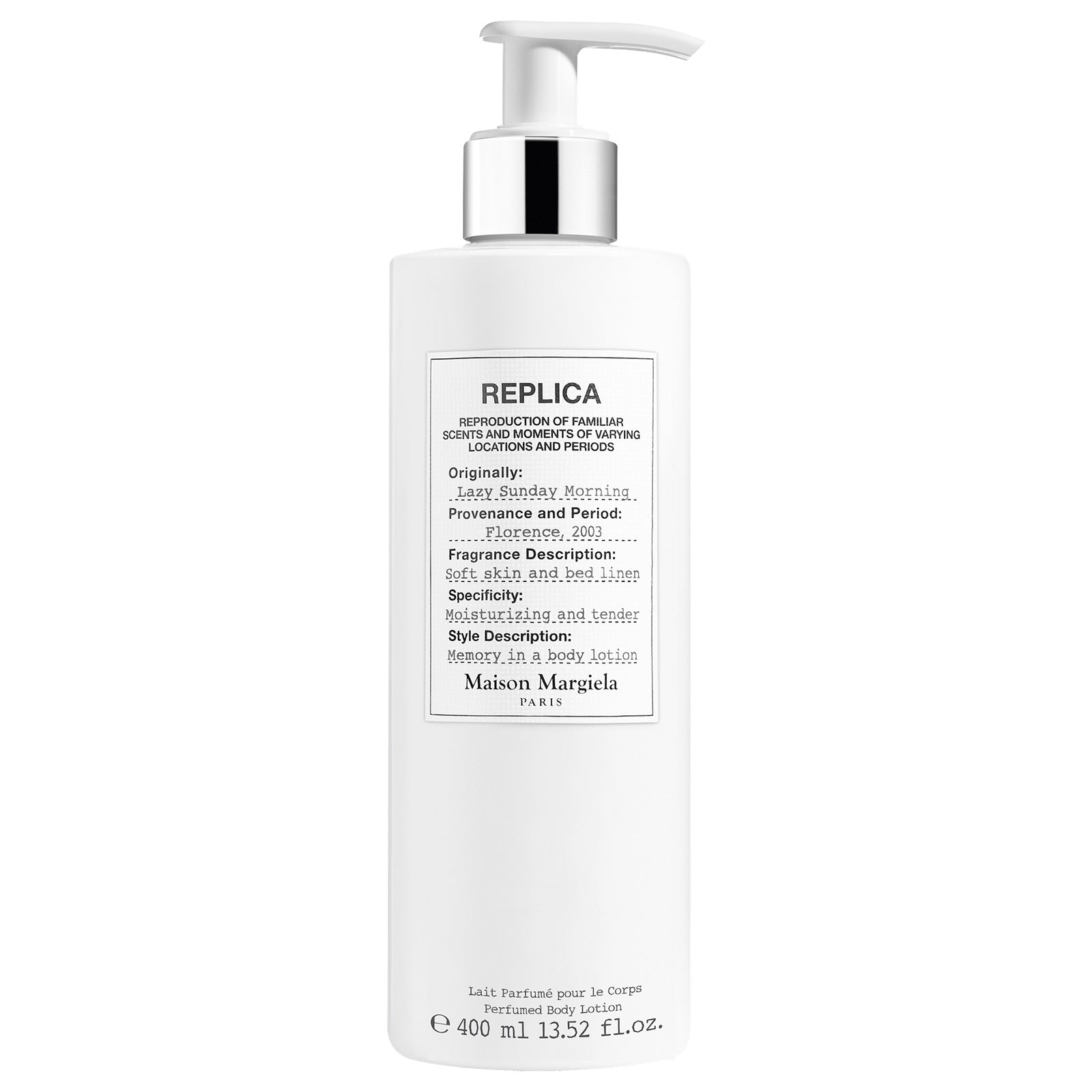 Maison Margiela Fragrances Replica Body Lotion Lazy Sunday Morning (Floral Musk), 400ml