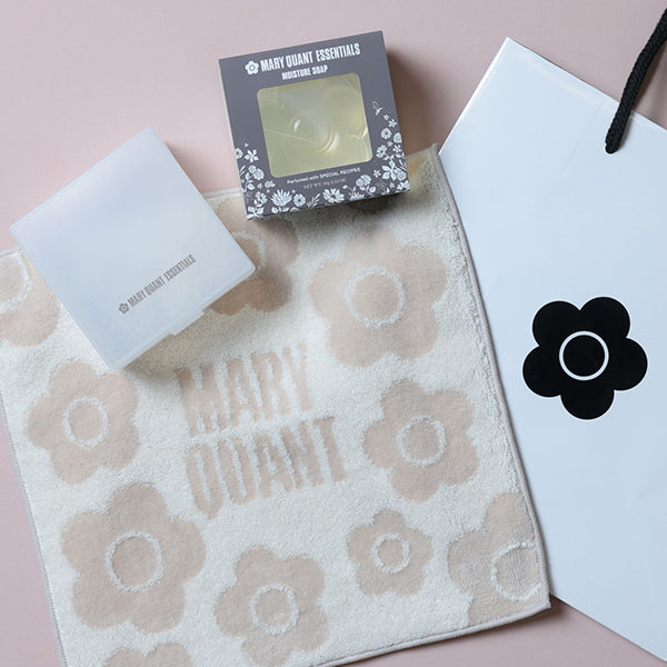 MARY QUANT Moisture Soap & Mini Towel Special Set, 60g