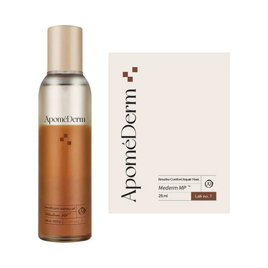 apomederm Breath Pore Warming Gel + Mask Set, 150ml