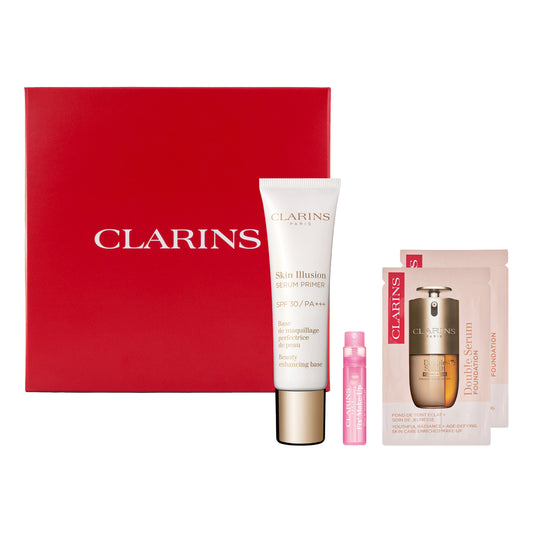 CLARINS Primer Kit Limited Edition, 30ml, 1.2ml, 0.9ml, 0.9ml