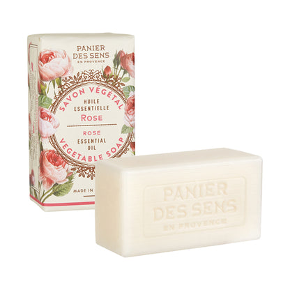 PANIER DES SENS Essentials Rose Trio Set, 150g+10ml+75ml