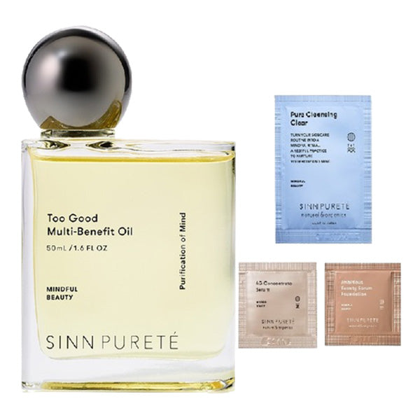 Sinn Purete' Too Good Multi-Benefit Oil Purification of Mind + Lami Sample Set Limited Edition, 50ml (Purification of Mind)