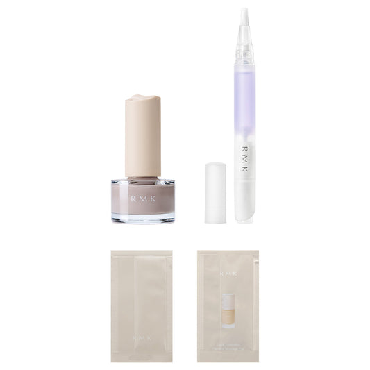 RMK Shine Lash Nail Color 04 Special Set (04 Velvet Fog)