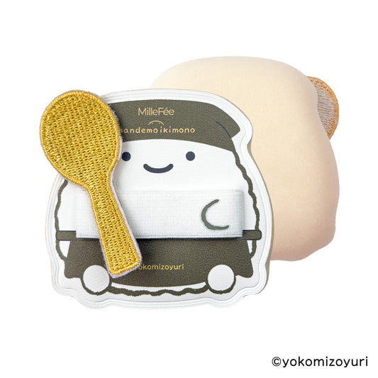 MilleFee Nandemo Ikimono Marshmallow Puff Limited Edition (Staff Onigiri), 1 piece