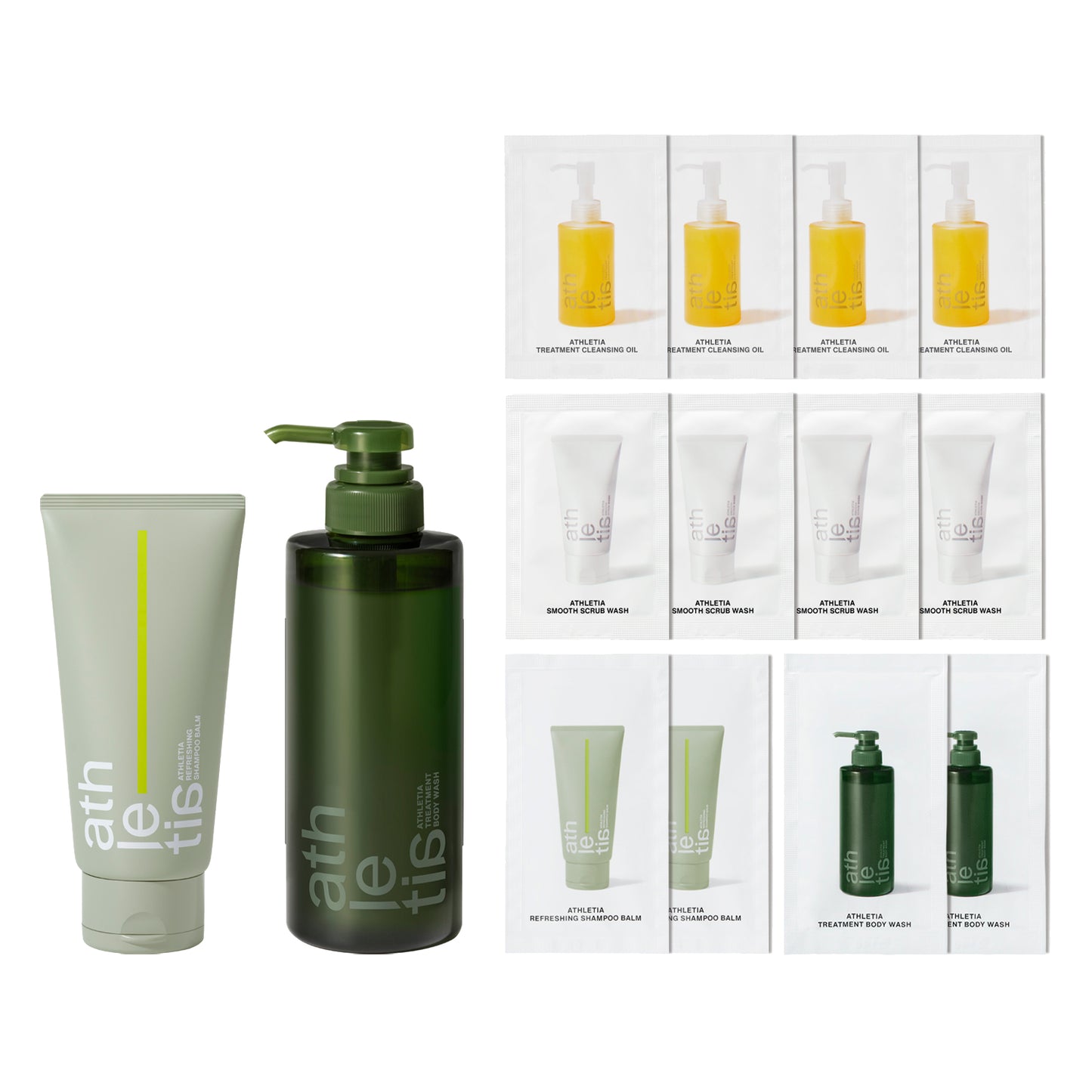 athletia @cosme Limited Bath Time Set