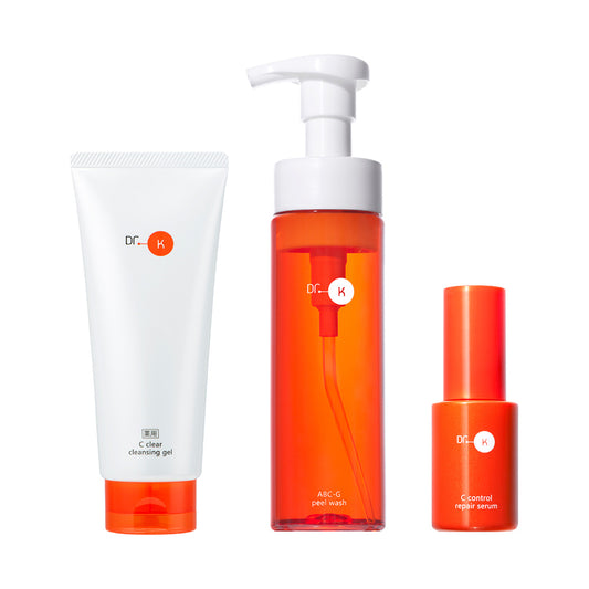 Doctor K Cleansing, Foaming Wash & Booster Serum Set Limited Edition