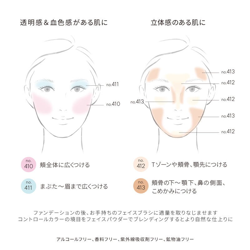 LE WATOSA Control Color Kit N (no.413 Cinnamon)