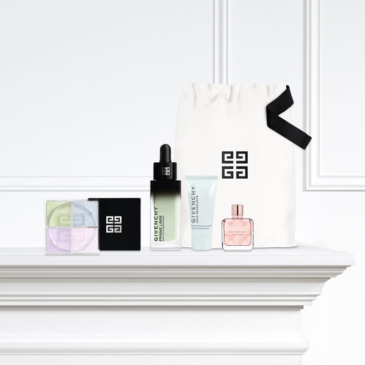 GIVENCHY Prisme Libre Primer & Powder Base Makeup Kit (No.01 + Green)