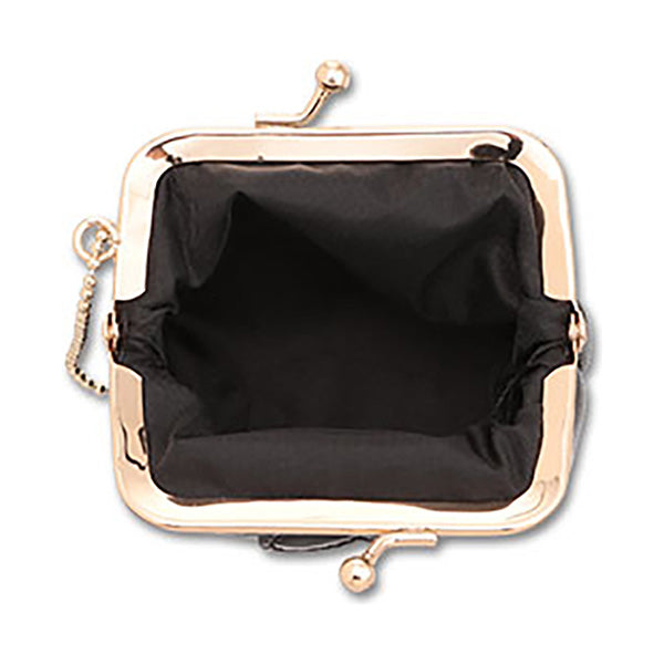 MARY QUANT Simple Daisy Mark 2 Mini Pouch (Black)
