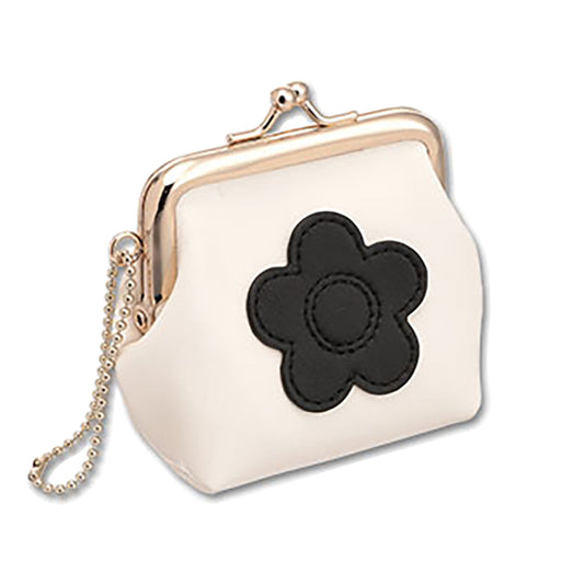MARY QUANT Simple Daisy Mark 2 Mini Pouch (Ivory)