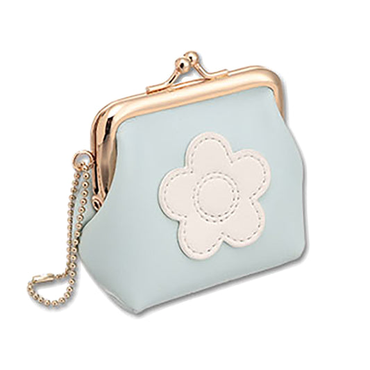 MARY QUANT Simple Daisy Mark 2 Mini Pouch (Light Blue)