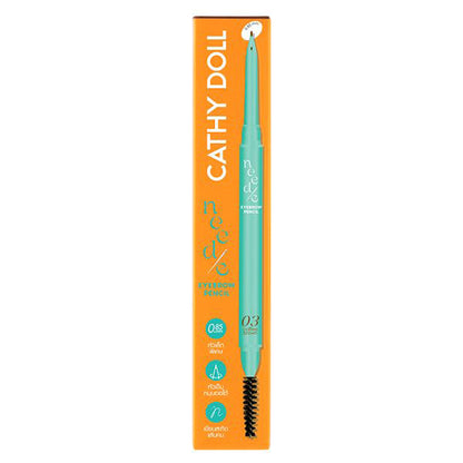 CathyDoll Needle Eyebrow Pencil (03 COFFEE BROWN)