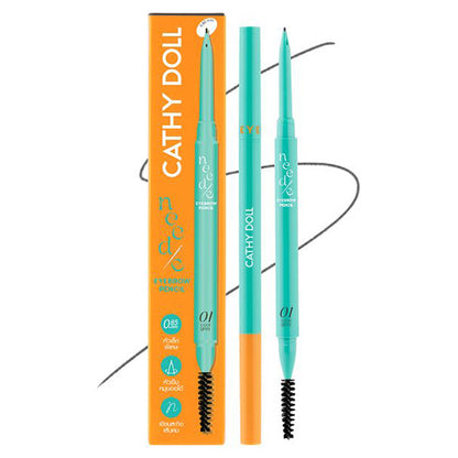 CathyDoll Needle Eyebrow Pencil (01 COOL GRAY)