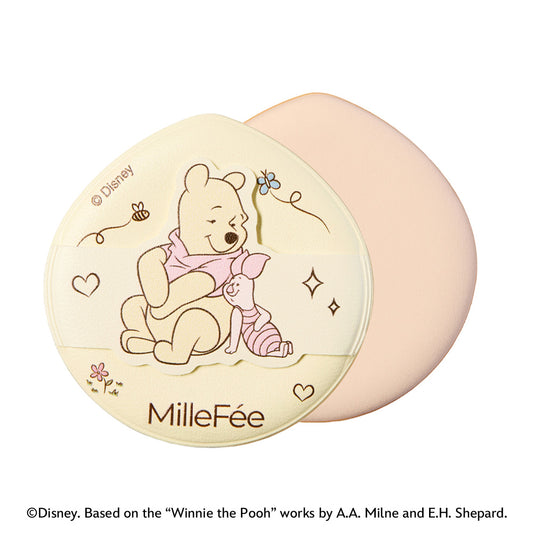MilleFee Cushion Foundation Puff Limited Edition (Pooh / Piglet), 2 pieces