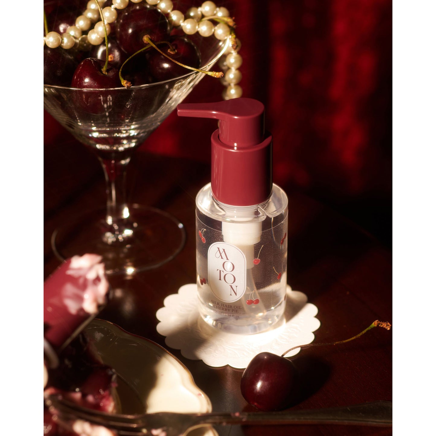 MOTON Silk Hair Oil (CHERRY PIE), 100ml