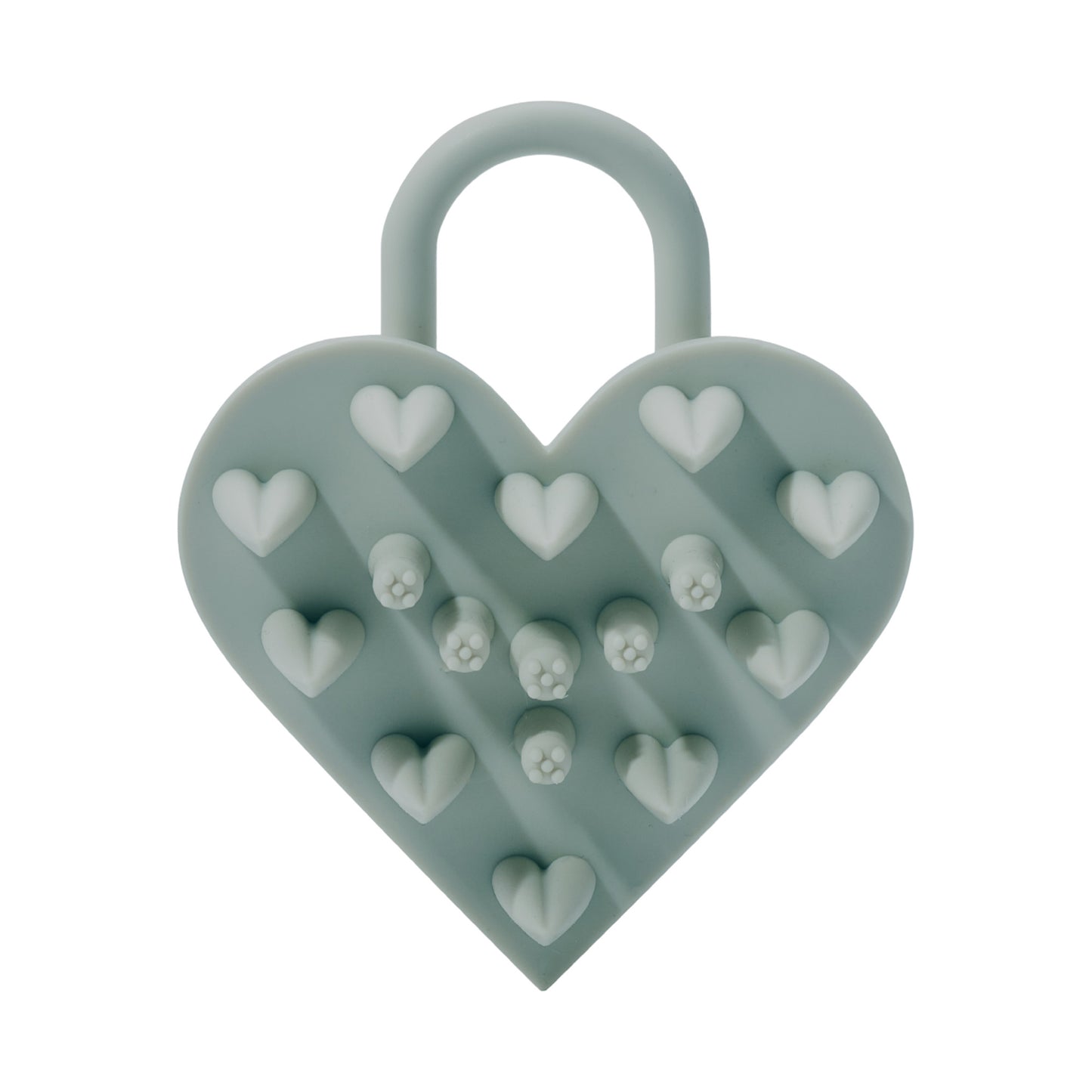 Sinn Pureté Heart Lock Scalp Brush Soft (Blue Gray)