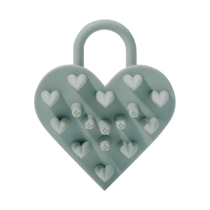 Sinn Pureté Heart Lock Scalp Brush Soft (Blue Gray)