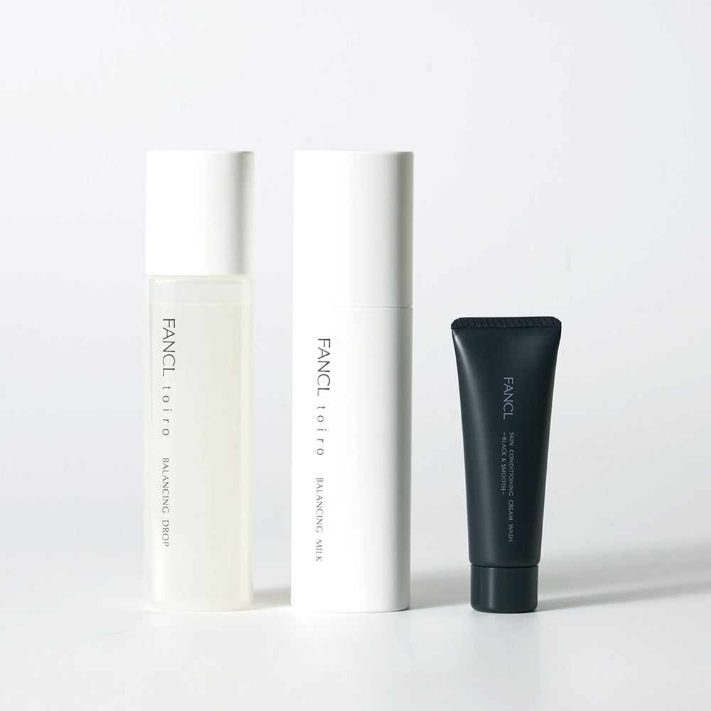 FANCL Toiro Balancing Mini Facial Wash Limited Set, 120ml