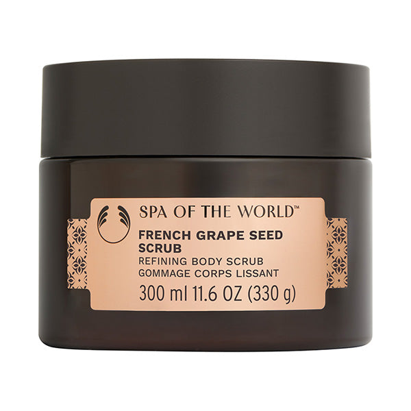 THE BODY SHOP Spa of the World French Grape Seed Scrub, 300ml