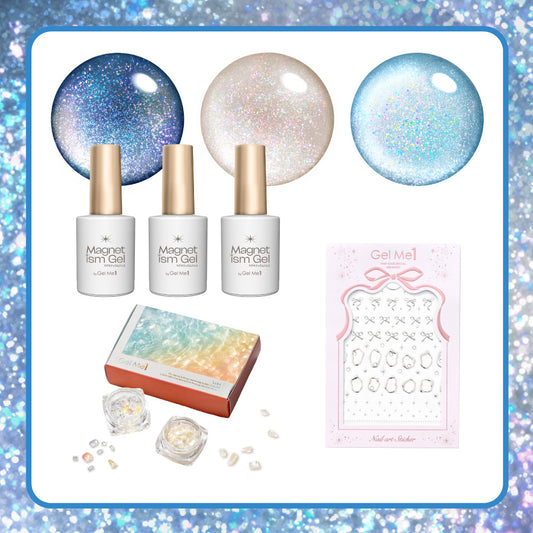 Gel Me 1 Magnetism 2026 Summer Limited Colors with Parts Set A, 10ml